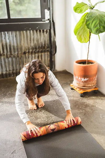 Butterfly Eco Yoga Mat – Artist Design, 6mm Cushion + Grip | Yune Yoga-4