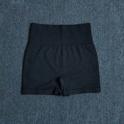 Seamless Women&#39;s Shorts Yoga Fitness High Waist Workout Shorts Sport Gym Leggings Slim Tummy Control Athletic Shorts-6