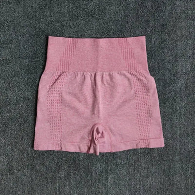 Seamless Women&#39;s Shorts Yoga Fitness High Waist Workout Shorts Sport Gym Leggings Slim Tummy Control Athletic Shorts-8