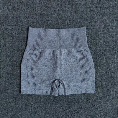 Seamless Women&#39;s Shorts Yoga Fitness High Waist Workout Shorts Sport Gym Leggings Slim Tummy Control Athletic Shorts-10