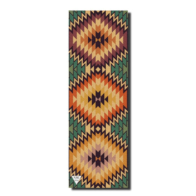 Red Rocks Grass Yoga Mat – 6 mm Extra Thick, Double-Sided Non-Slip, Eco-Friendly PER with Desert Canyon Design | Yune Yoga-0