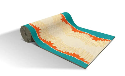 Pagoda Yoga Mat – Extra Thick, Non-Slip, Eco-Friendly PER with Vibrant UV-Printed Design | Yune Yoga-1